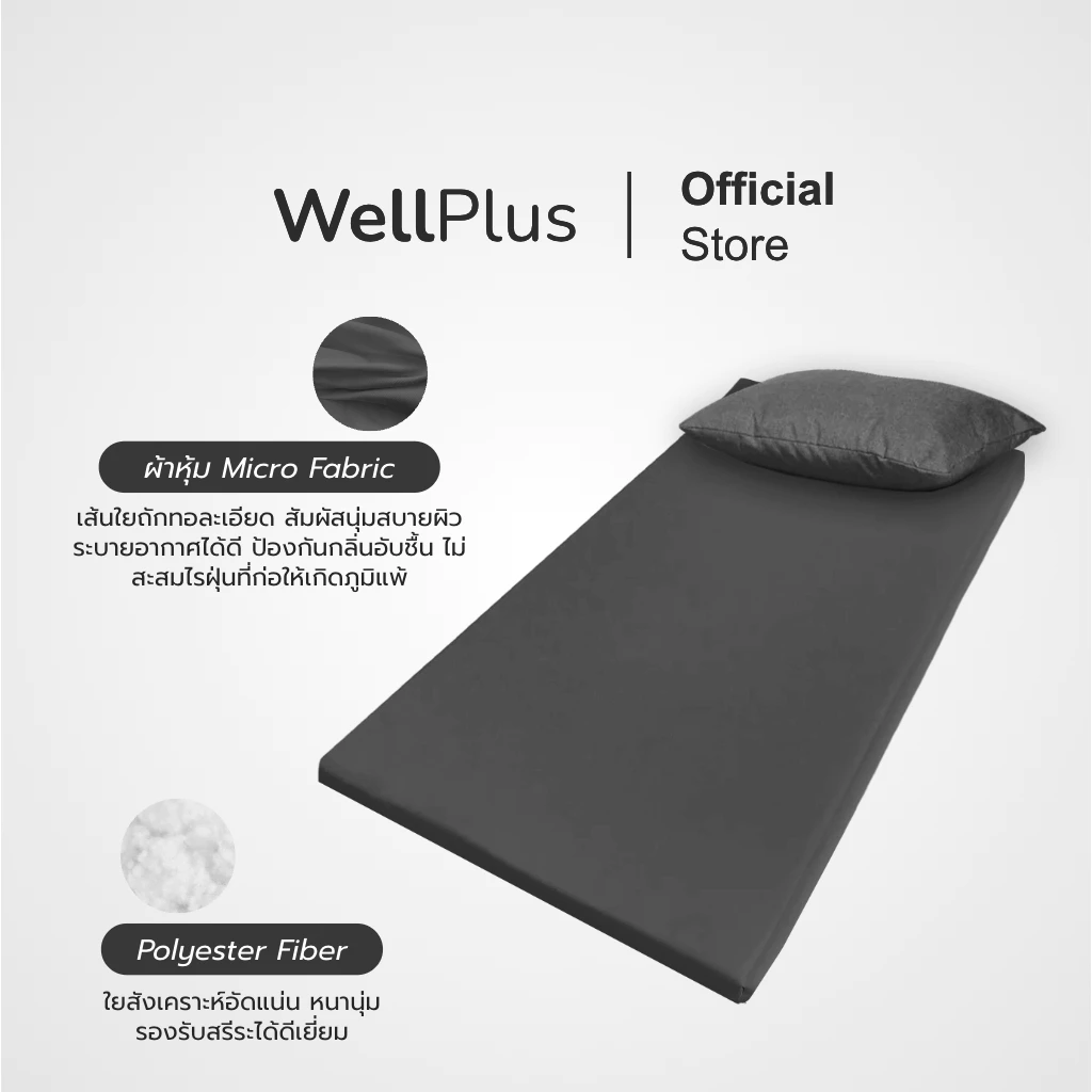 WellPlus ที่นอนปิคนิค รุ่น Jason พับเก็บได้ thumbnail 4