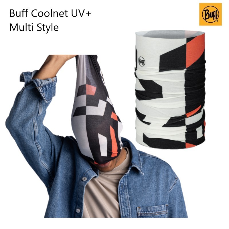 Buff Coolnet UV+ โทนหลากหลายสีสันMulti Style ผ้าบัฟกันแดด ผ้านุ่ม ไร้รอยต่อ เย็นสบาย ระบายอากาศดี ลิขสิทธิ์ของแท้จากสเปน