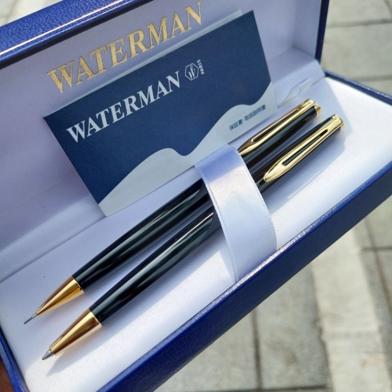 ปากกา+ดินสอ Waterman 🇫🇷 France วินเทจ ของแท้ สภาพสวย