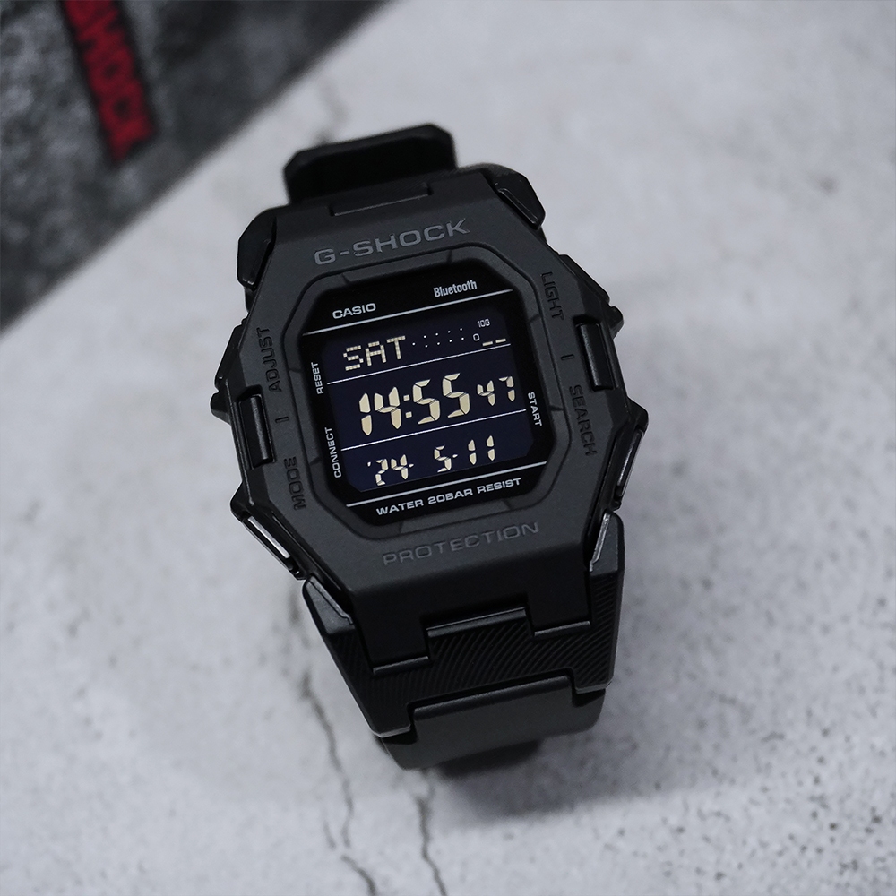 Casio G-Shock นาฬิกาข้อมือผู้ชาย สายเรซิน รุ่น GD-B500(GD-B500S-3,GD-B500-7,GD-B500-1, GD-B500S-8