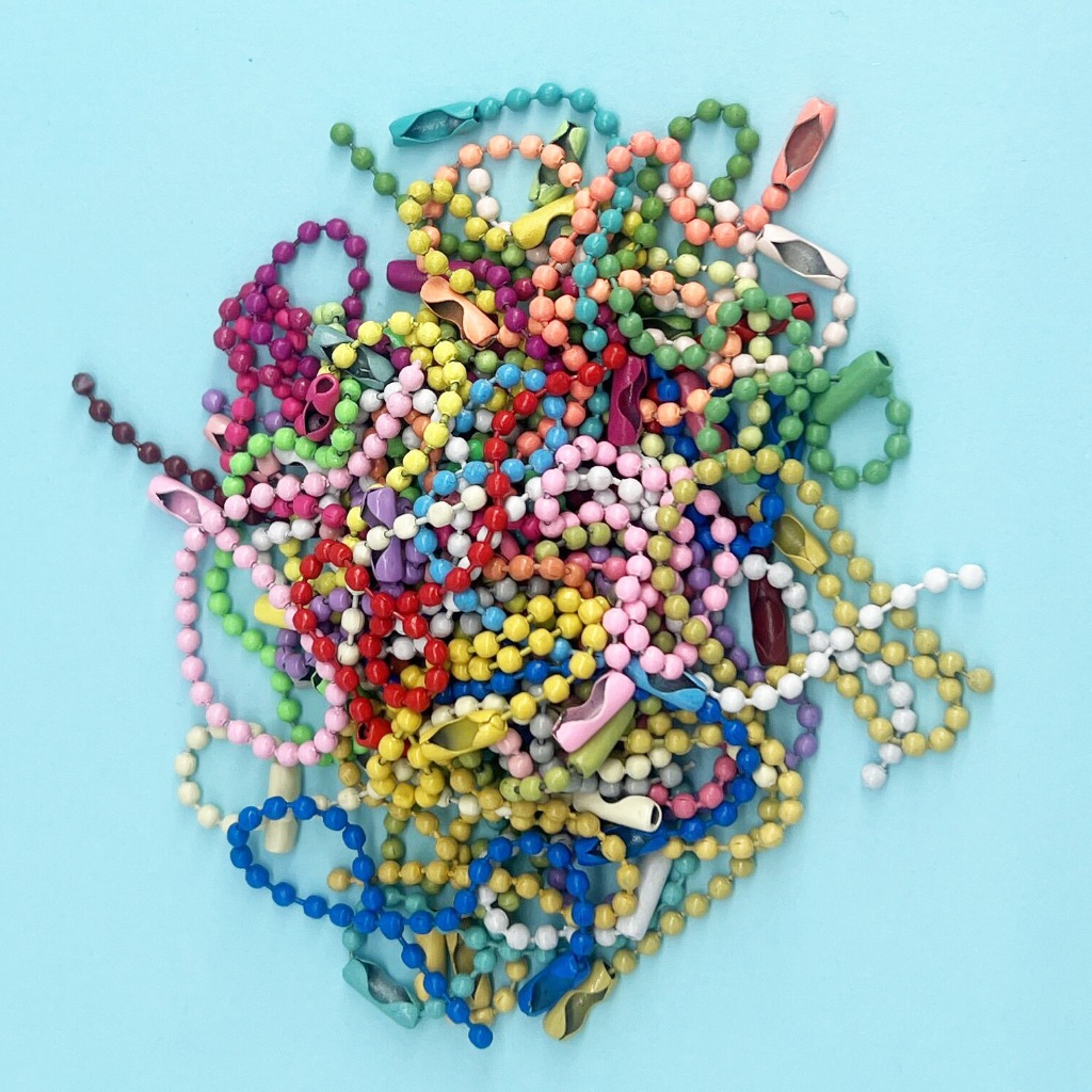 โซ่ไข่ปลา สีสวยขายเป็นแพ็ค