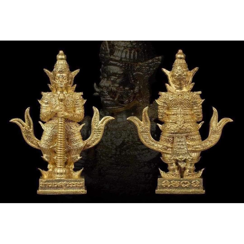 (ของแท้ - ส่งไว)ท้าวเวสสุวรรณ หลวงปู่มหาศิลา รุ่นแรกธรรมอุทยาน ปี2566