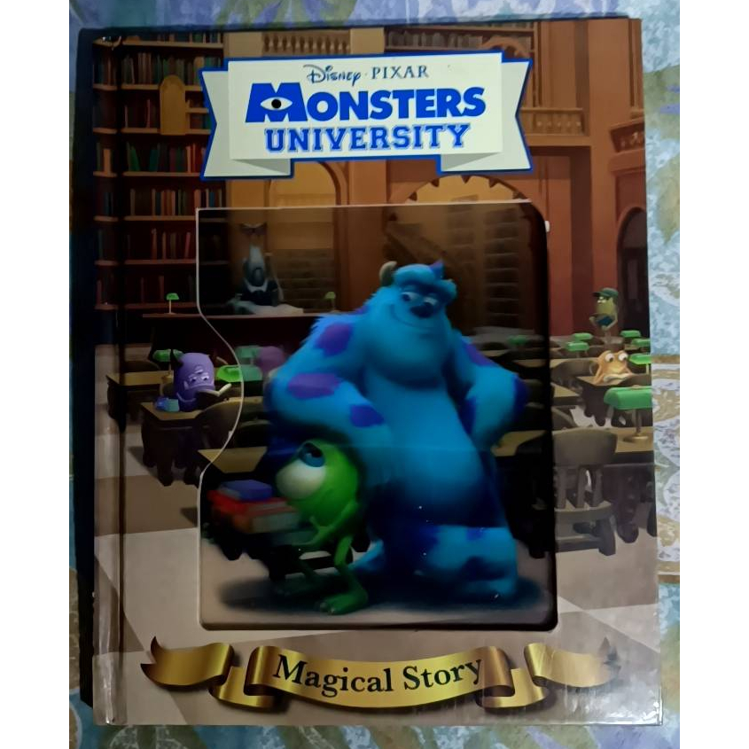 (Used) นิทานภาษาอังกฤษ DISNEY PIXAR MONSTER UNIVERSITY