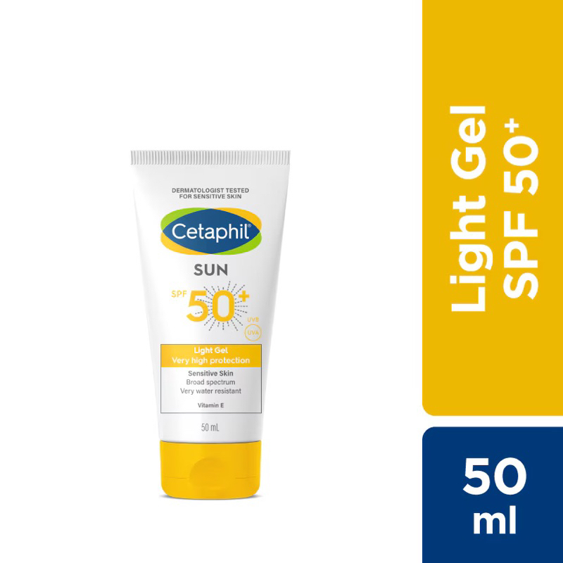 CETAPHIL Sun SPF50 Light Gel Sunscreen For Face & Body 50ml