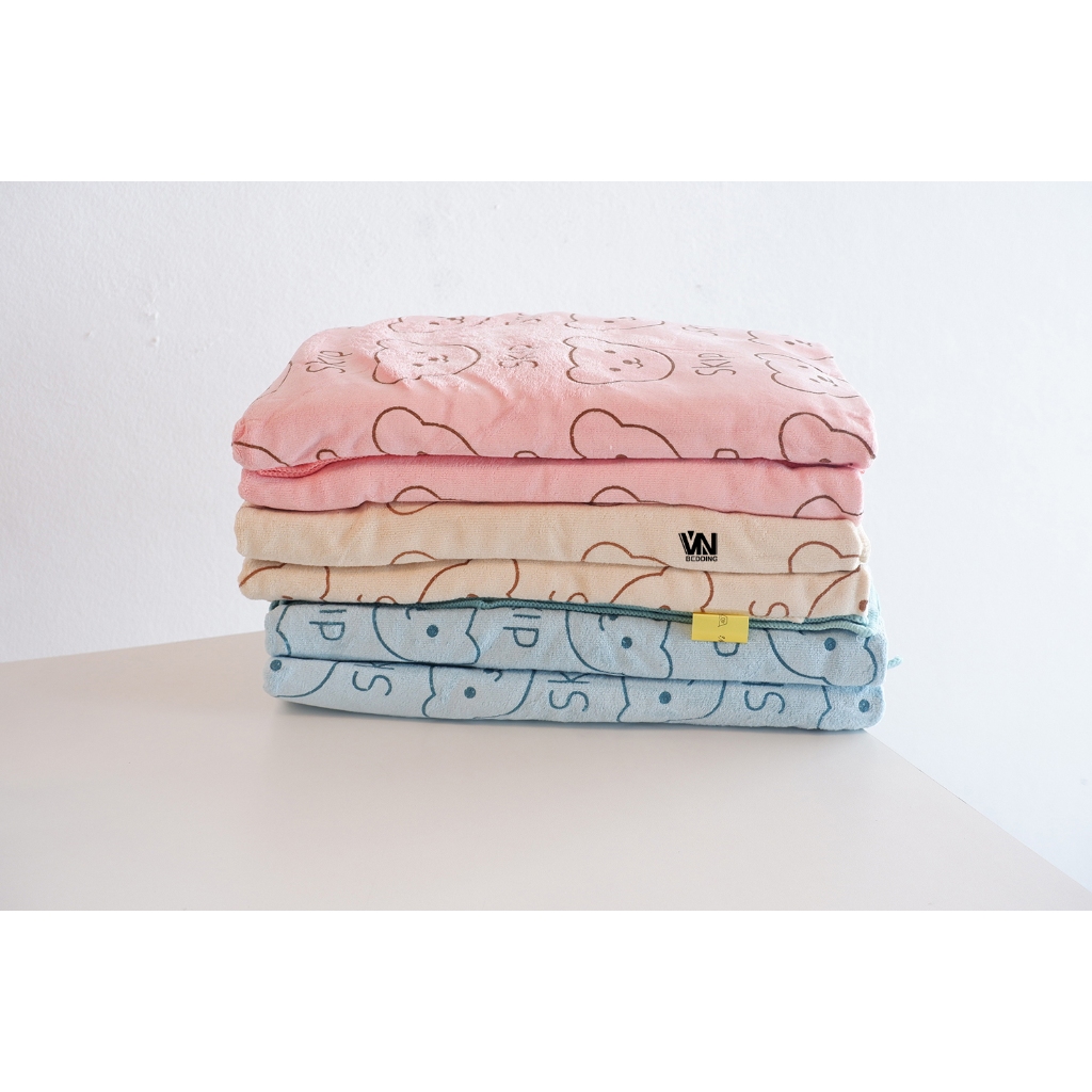 (1โหล 12ผืน) ผ้าเช็ดตัวนาโนหนาพิเศษ 400 กรัม ผ้าขนหนูนาโน ขนาด 70×140 ซม ราคา ถูกที่สุด ดีลบีเคเค แกลเลอรีภาพที่ 8