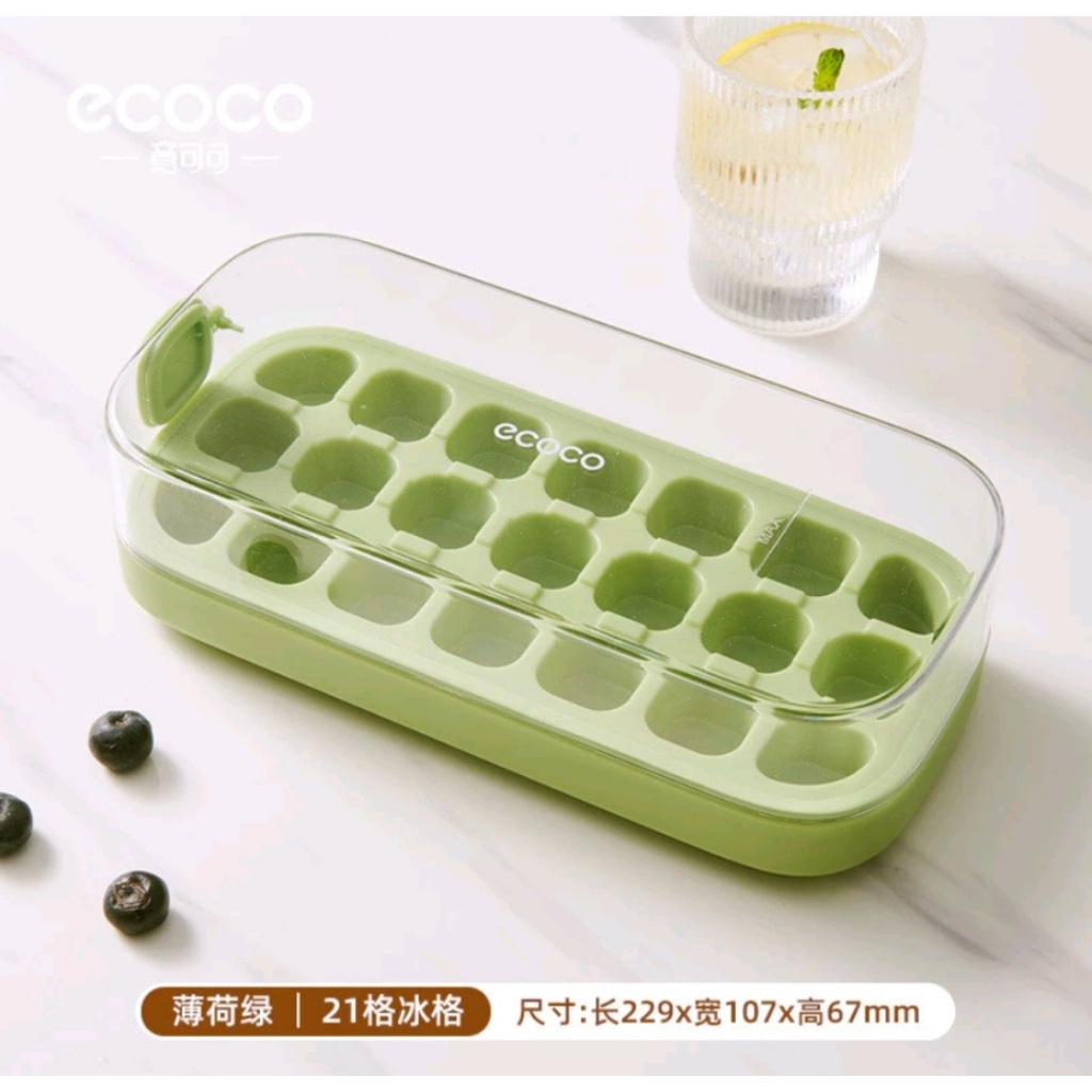 ถาดน้ำแข็ง ecoco มีช่องเติมน้ำ ของใหม่