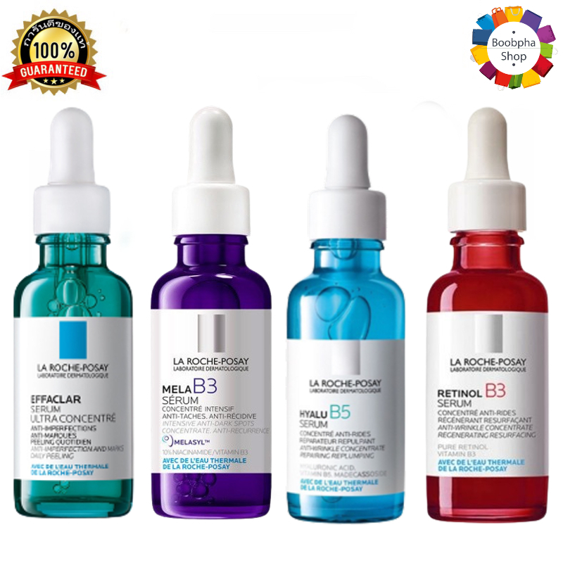 La Roche Effaclar Serum 30 ml. ลา โรช เอฟฟาคลาร์ เซรั่ม 30 มล (เซรั่มสิวอุดตัน เป็นสิว ผิวแพ้ง่าย)