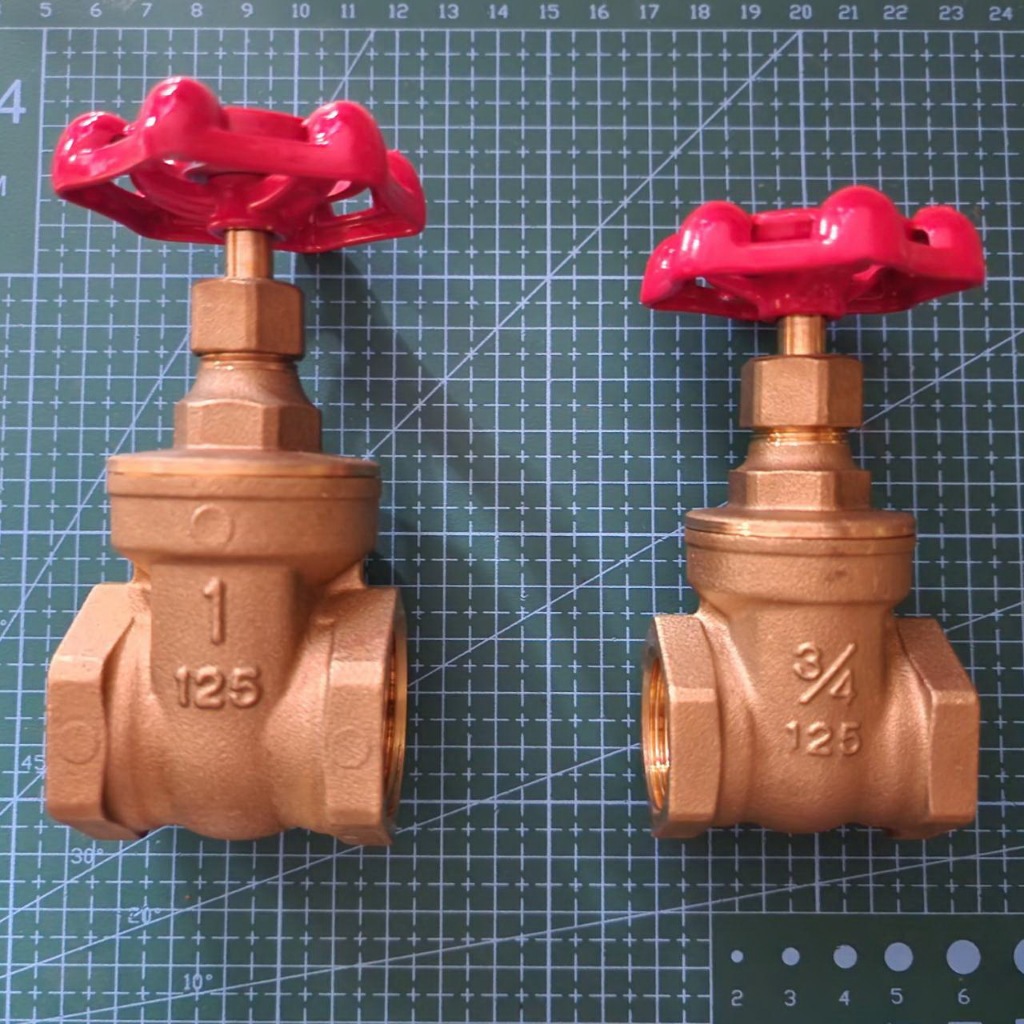 Gate valve Brass 3/4" KITZ (KITAZAWA) ประตูน้ำทองเหลือง เกลียวใน 3/4นิ้ว KITZ แท้