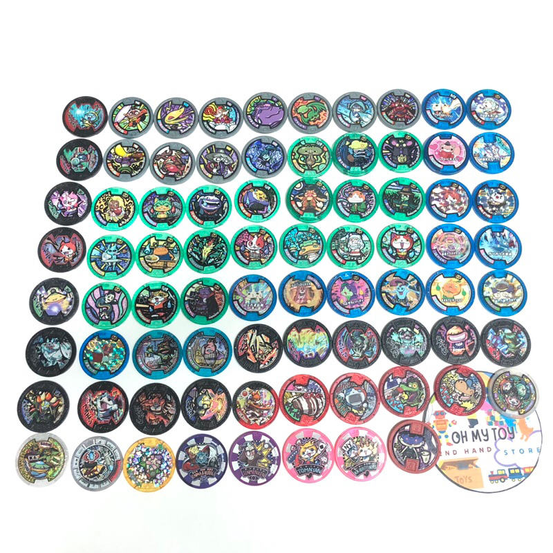 เหรียญโยไควอช Youkai watch  คละแบบ