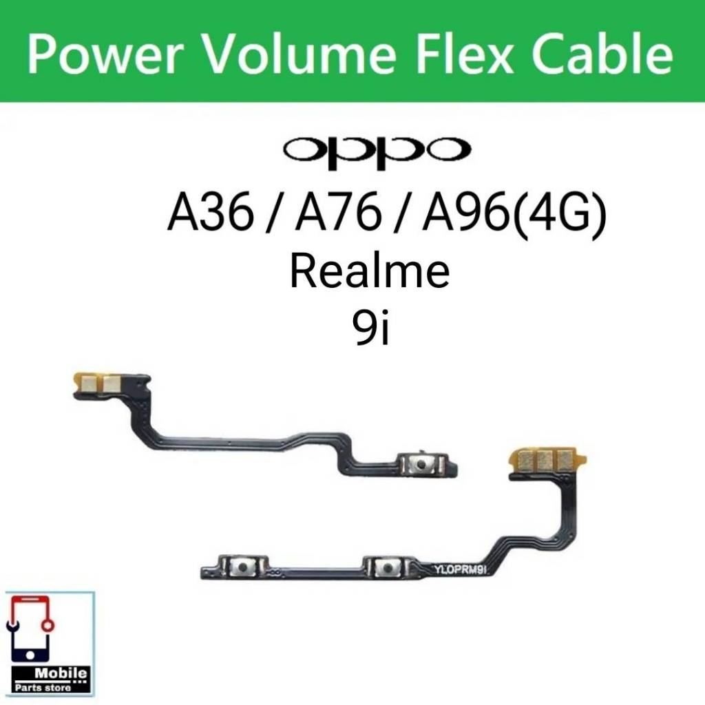แพรสวิตช์ OPPO A76 / A36 / A96(4G) / Realme9i แพรปิด/เปิด Power&Volume Button Flex Cable