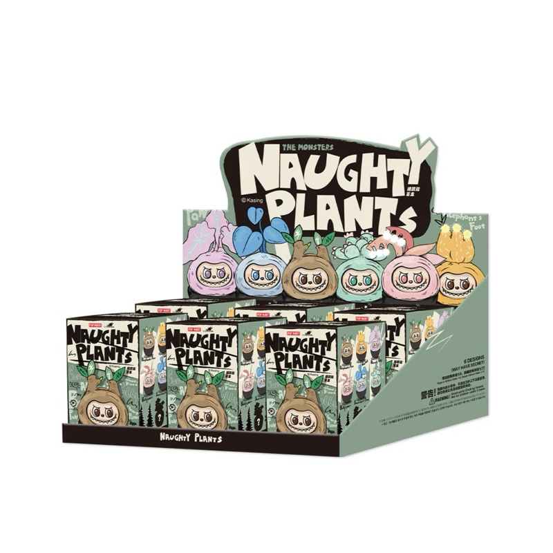 Popmart Labubu naughty plant กล่องสุ่ม/แบบเลือกตัว