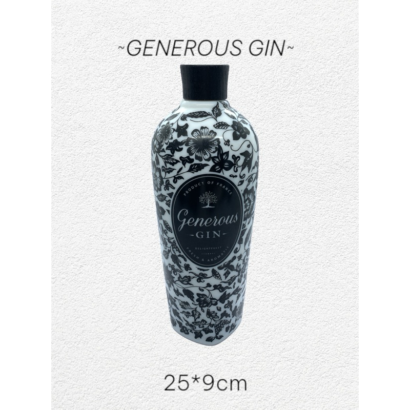 ขวดเปล่า ~ GENEROUS GIN ~