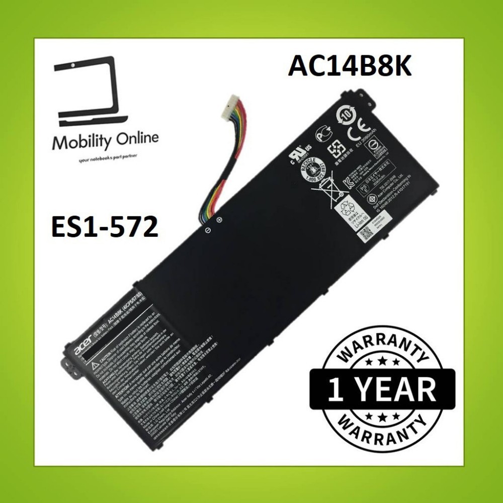 Acer A715-72 E5-771 ES1-572 ES1-331 ES1-711 AC14B8K AP14B8K AC14B7K AC14B18K AC14B3K Notebook Laptop