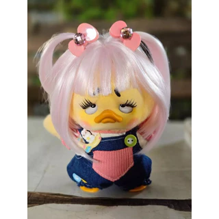❤มีของพร้อมส่ง❤ Upsetduck/Labubu วิกผมตุ๊กตา เส้นใยที่มีอุณหภูมิสูง ทนทาน BJD ผมปลอม