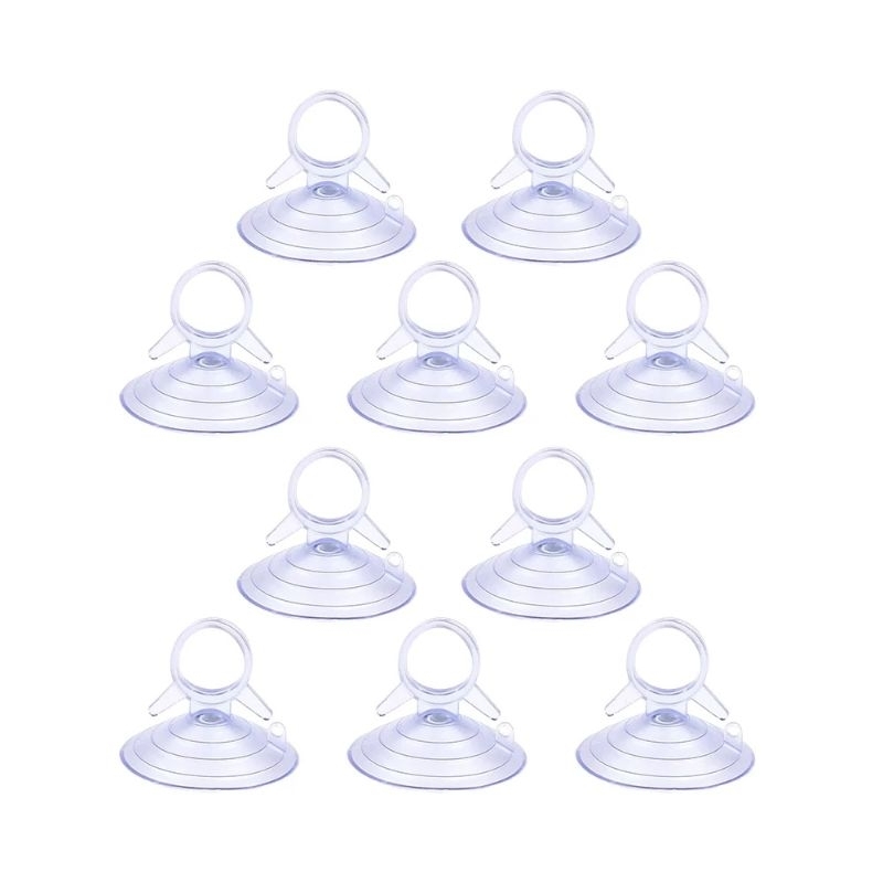 (พร้อมส่ง)​ตะขอยาง PVC  (1​คู่)​  ตัวดูดติดกระจกประตู​ หน้าต่าง​ กระจกรถยนต์ สําหรับยึดที่บังแดด
