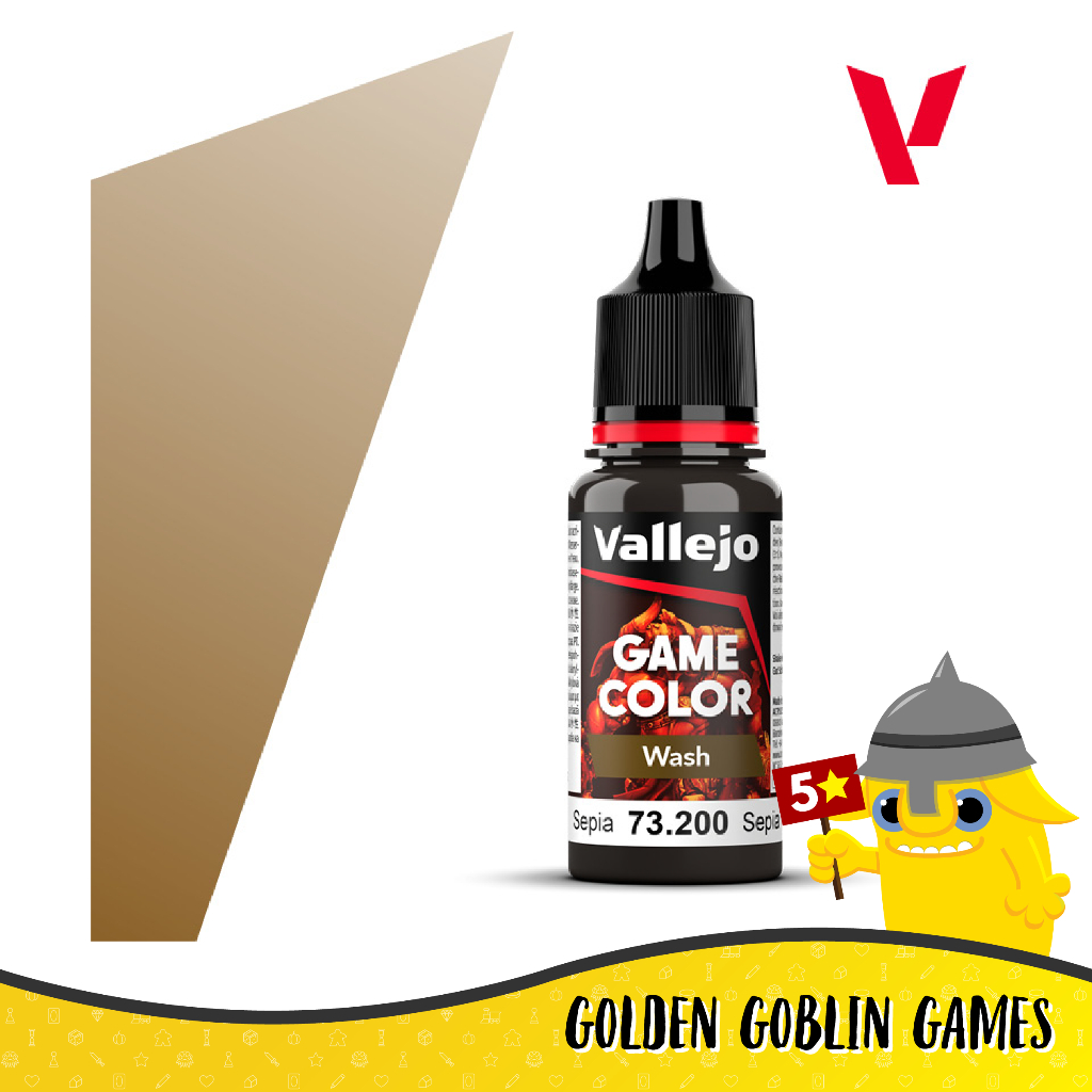 Vallejo Game Color: Wash: Sepia (POS. 87)