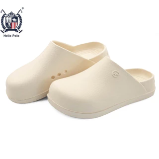Hello Polo รองเท้าหัวโตผู้ชายผู้หญิง 3.5cm พื้นหนา กันลื่น แฟชั่น ลําลอง เหมาะกับฤดู รองเท้านิ่มเหมือนเหยียบขี้ HP8034