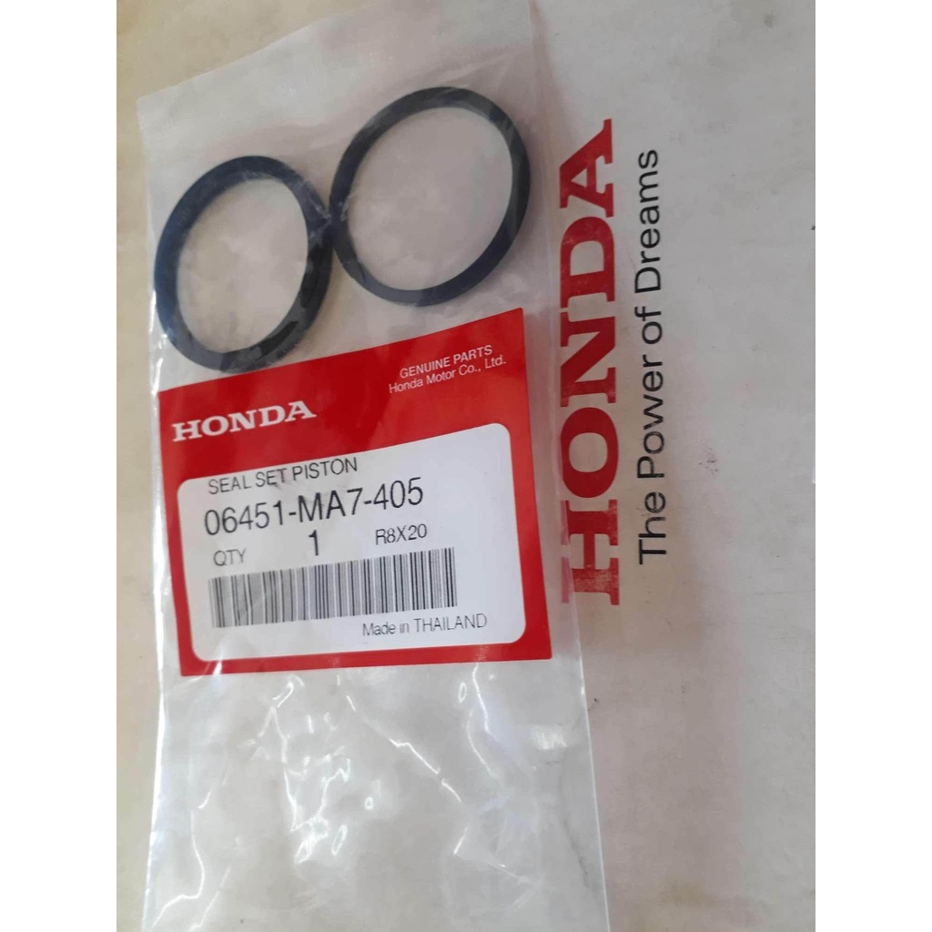 06451-MA7-405/ซีลกันน้ำมัน,กันฝุ่นแท้ ปั๊มเบรคหลังโซนิค