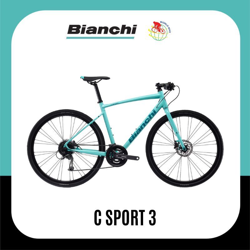 จักรยานไฮบริด Bianchi รุ่น C Sport 3 Alivio 3X9Sp.