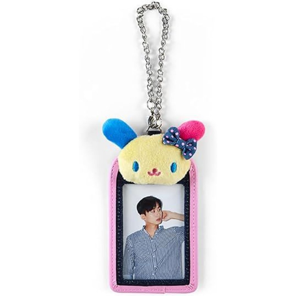 Sanrio ID & Pass Case - Usahana (Heisei Character Ribbon) Size: 9 x 2 x 15 cm.