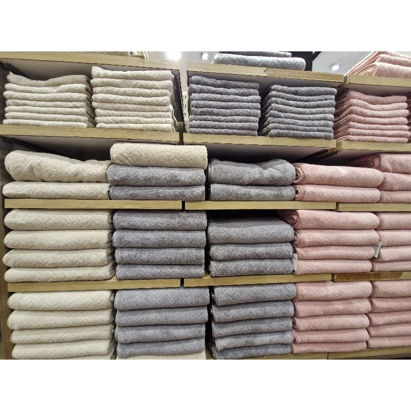 ผ้าขนหนู NANO EMILY ลายฟันปลา นุ่มพิเศษจาก Haven