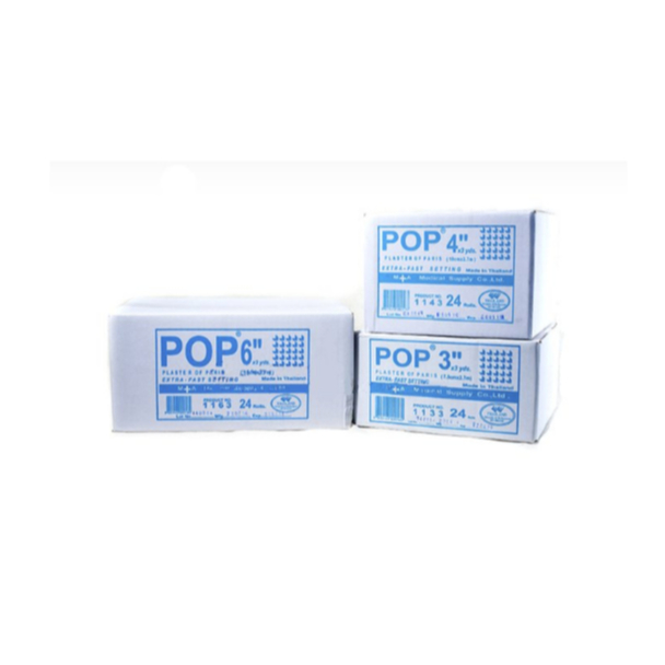 POP เฝือกปูนดามกระดูก (Plaster of Paris Bandage)