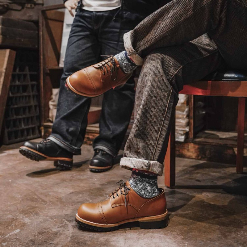 CAPTAIN LEATHER รองเท้าหนังแท้ รุ่น CORNER COLLECTION