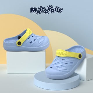 Hello Polo รุ่นMH9016C/S เด็ก รองเท้าแตะ รองเท้าแตะลำลอง หลายสี เนื้อเย็นแบบน้ำมัน ไม่ลื่น รองเท้านุ่ม ใหม่