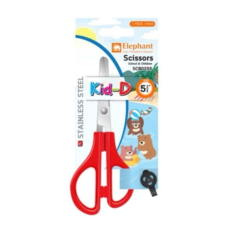 กรรไกร 5 1/2 นิ้ว“Elephant” No.SCB-0255 (KID-D)