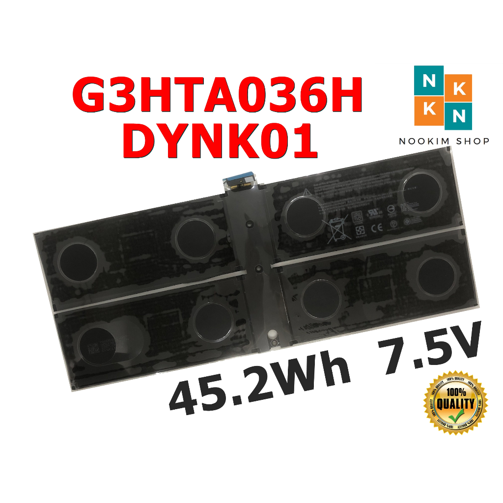 Microsoft Surface แบตเตอรี่ DYNK01 G3HTA036H ของแท้ (สำหรับ Surface Laptop 1/2 1769 1782 ) Surface B