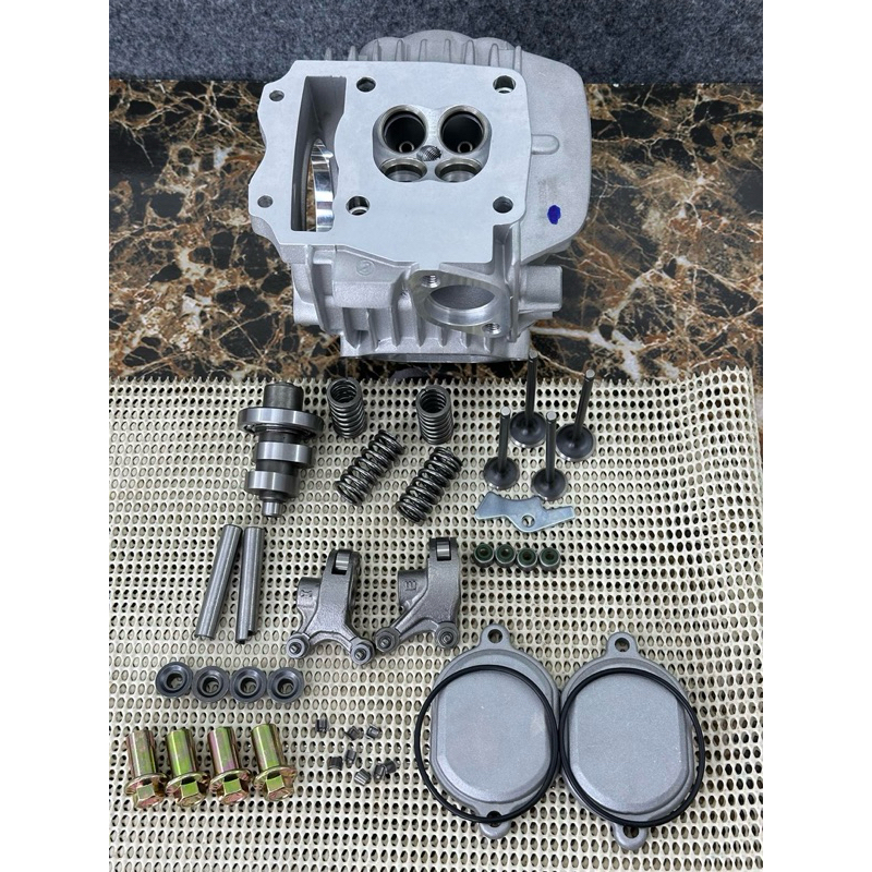 ฝาสูบ125/4วาวใส่ลูก57-58-59มิลขนาดวาล์วเบอร์18-21มิลฝาสูบยังไม่เซ็ทหลังวาล์ว