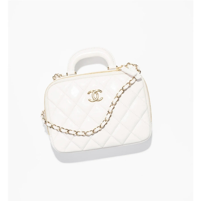 [ของแท้ 100%]กระเป๋าผู้ชายและผู้หญิงจัดส่งจากเคาน์เตอร์ Chanel ในอิตาลี ใหญ่หนังแกะกระเป๋าถือ