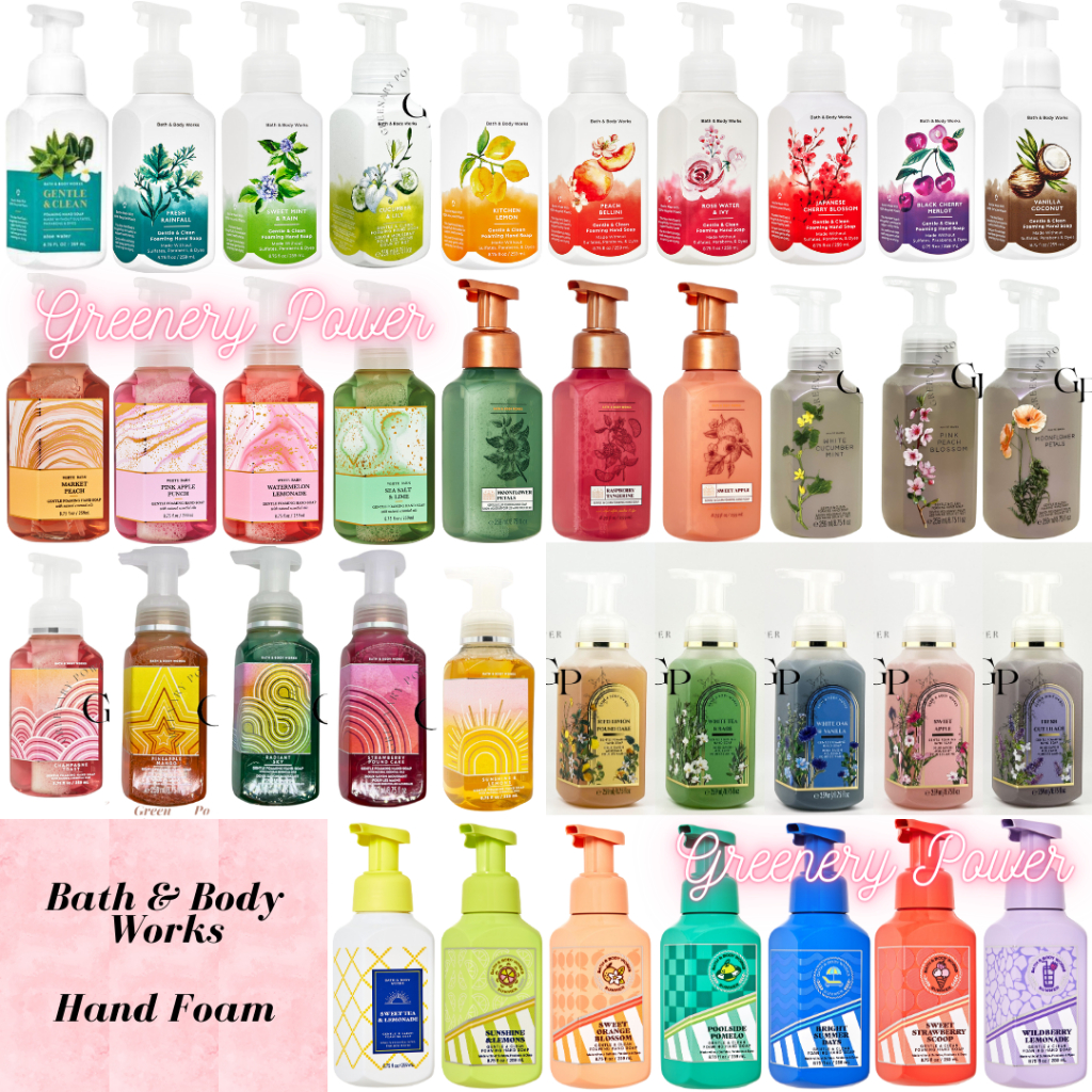 BBW#3 HandFoam โฟมล้างมือหอม ✋🏻Bath and Body Works Gentle Foam Hand Soap 259 ml สบู่ล้างมือ