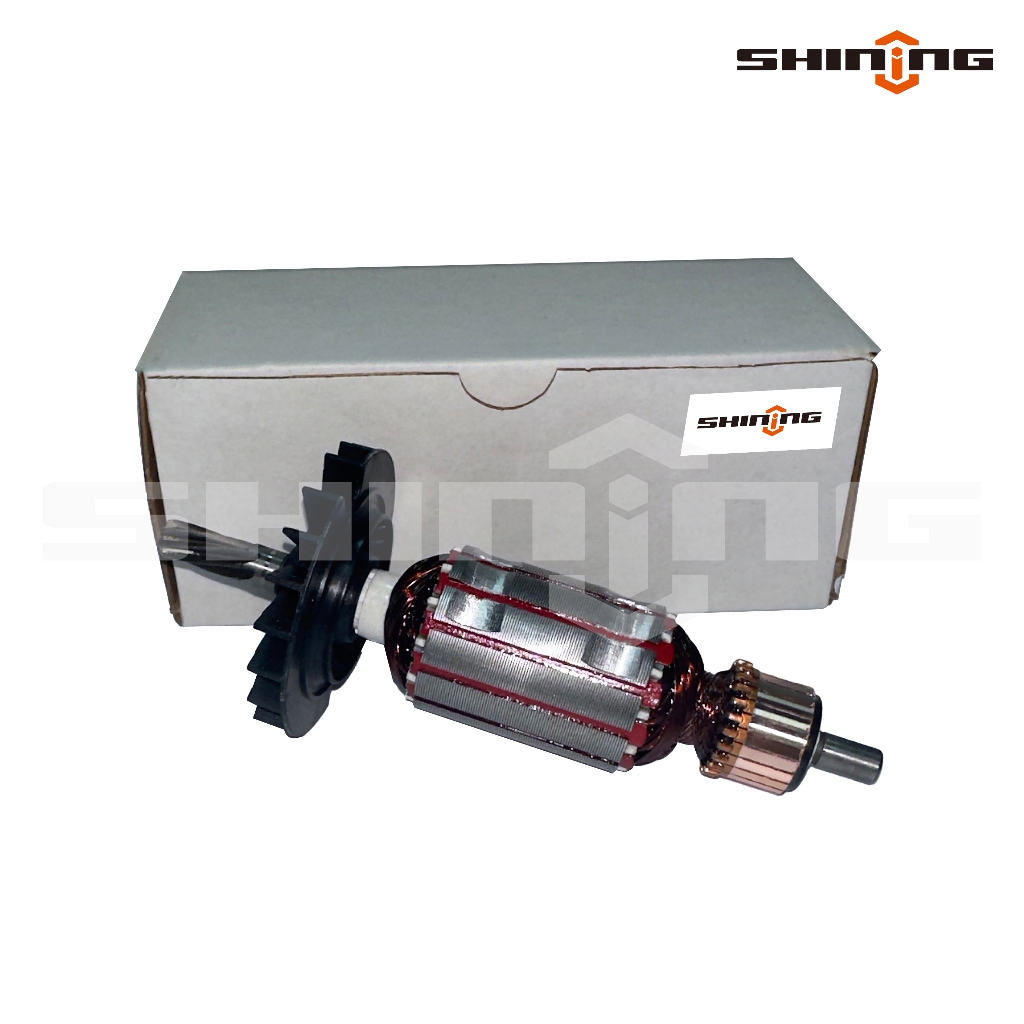SHINING ทุ่นสว่านโรตารี่ ทุ่นสว่านทองแดงแท้ PPT-RH-26A , ETOP XH2926 ใช้กับสว่านสกัดจีนได้หลายรุ่น