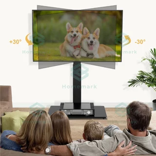 Homemark ขาตั้งทีวี มีชั้นวางของ Tv 32-65นิ้ว ขาแขวนทีวี ตั้งพื้น tv LED Plasma LCD ทีวี ขาแขวนจอทีวี จับจอ ตั้งจอ