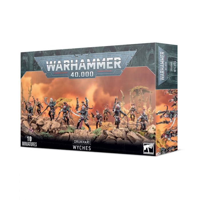 [200A พร้อมส่ง] WARHAMMER: 40K:DRUKHARI: DARK ELDAR WYCHES โมเดลเกมสนามจำลอง