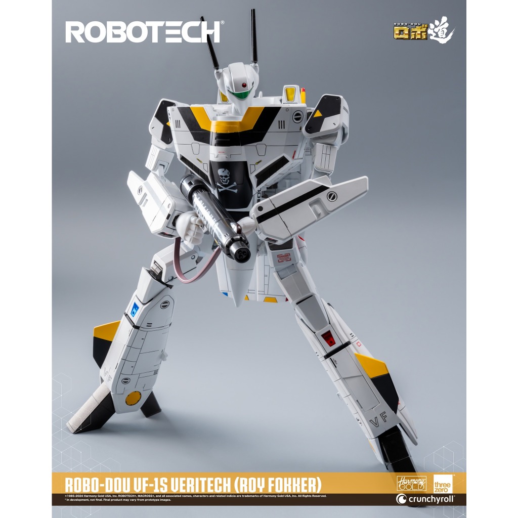 พรีออเดอร์ threeZero X Robotech Robo-Dou: Robotech VF-15 Veritech ( Roy Fokker)