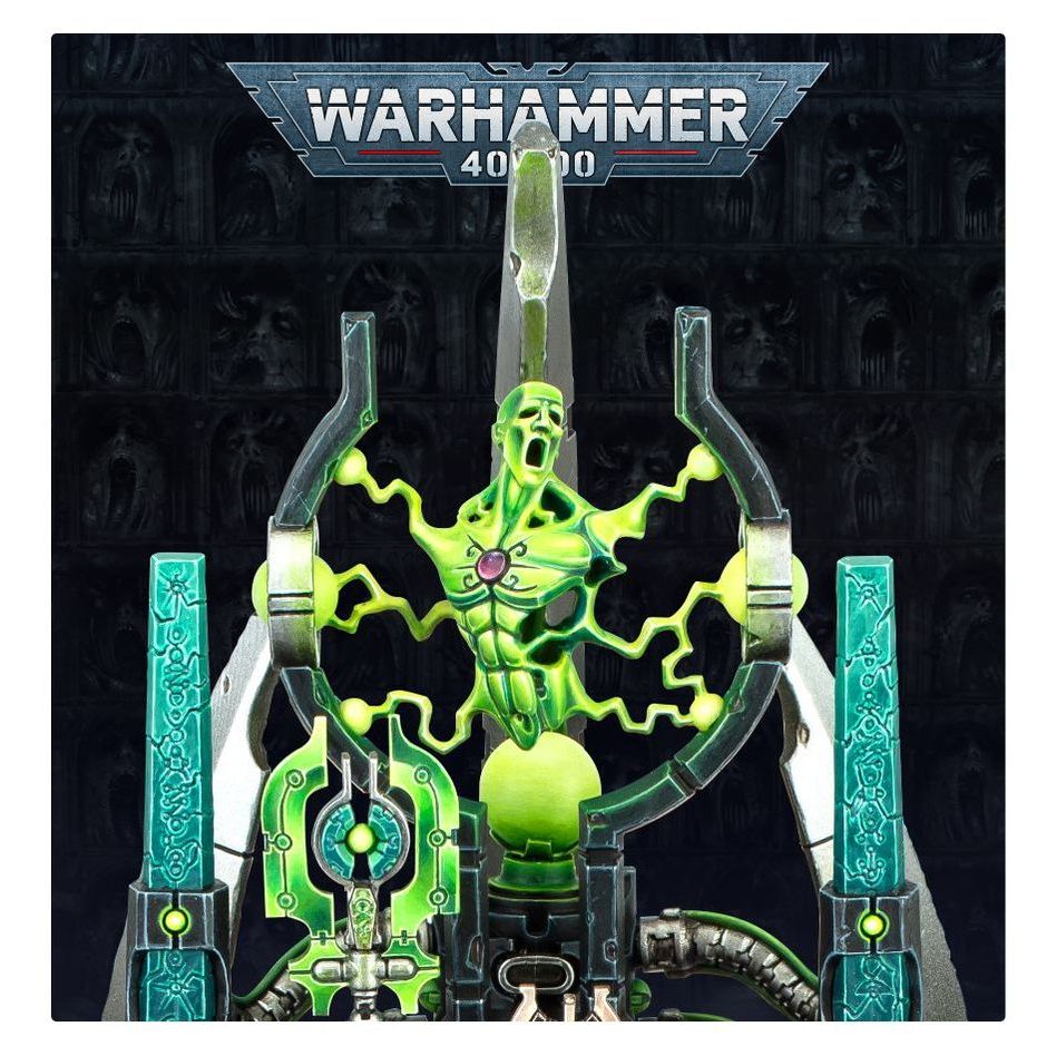 [GW พร้อมส่ง] WARHAMMER: 40K :NECRONS : SZAREKH THE SILENT KING โมเดลเกมสนามจำลอง - รูปที่ 3