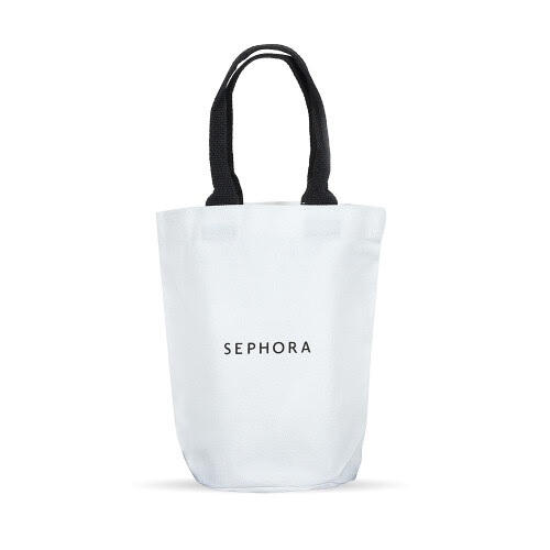 กระเป๋าผ้าใบเล็ก Sephora White tote bag