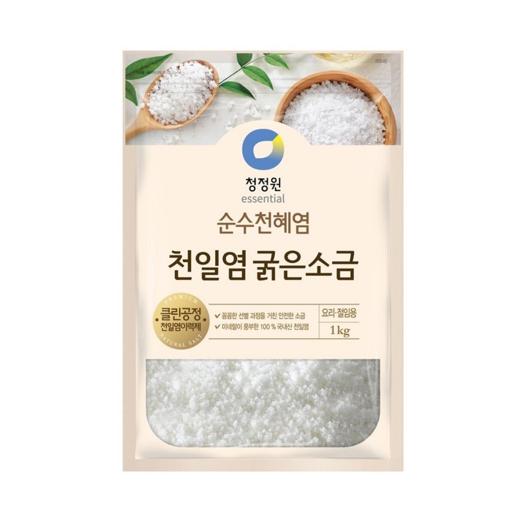 ของแท้ 천일염굵은소금 Chungjungone Premium Natural Coarse Salt