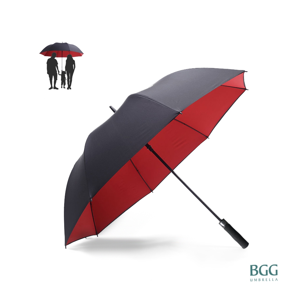 BGG 34" Super Big Size 150cm Golf Umbrella ร่มกอล์ฟ อัตโนมัติเปิด 34นิ้ว กันยูวี &gt;99% ต้านลมแรง (WA1041)