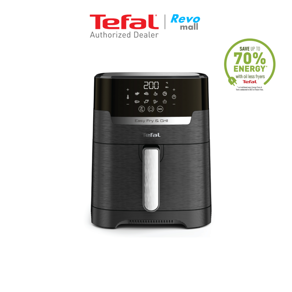 TEFAL หม้อทอดไร้น้ำมัน Easy Fry & Grill Precision 2in1 รุ่น EY505866 ความจุ 4.2 ลิตร