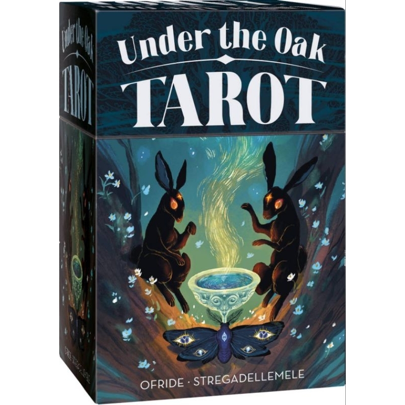 Under the Oak Tarot  ไพ่ยิปซีแท้ขอบสีเงินหรูหรา ไพ่ยิปซี ไพ่ทาโร่ต์ ไพ่ออราเคิล Tarot deck