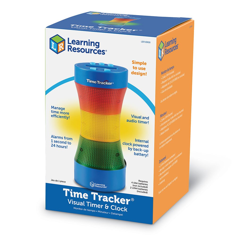 แบรนด์ Learning Resources**Time Tracker Visual Timer Clock**