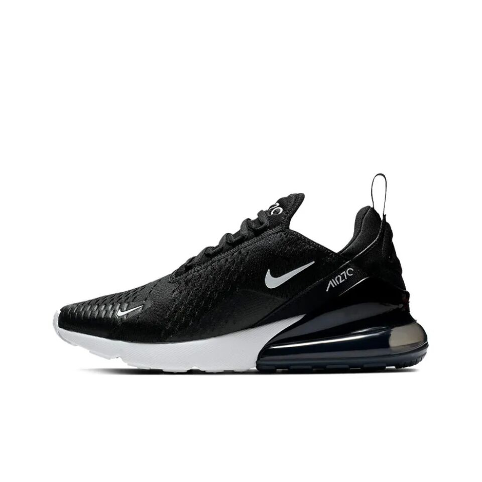 Nike Air Max 270 Black white รองเท้าลำลอง รองเท้ากีฬาชายและหญิง