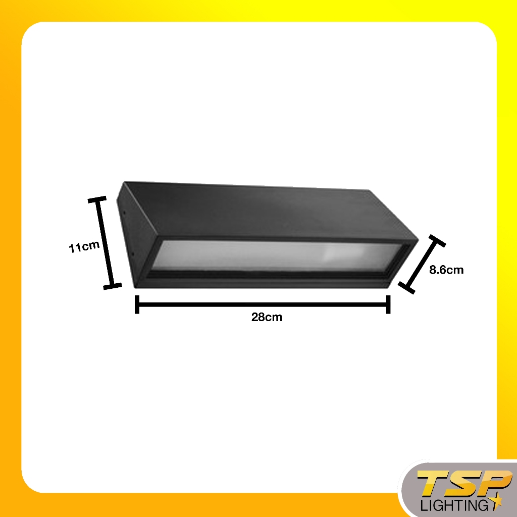 TSP Lighting │ OUTDOOR โคมไฟตู้จดหมาย E27 รุ่น TSP-100D