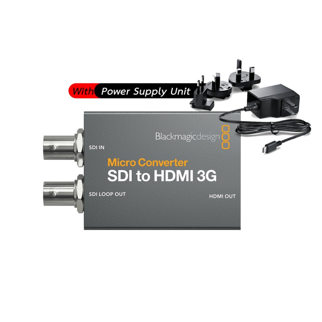 Micro Converter SDI to HDMI 3G wPSU