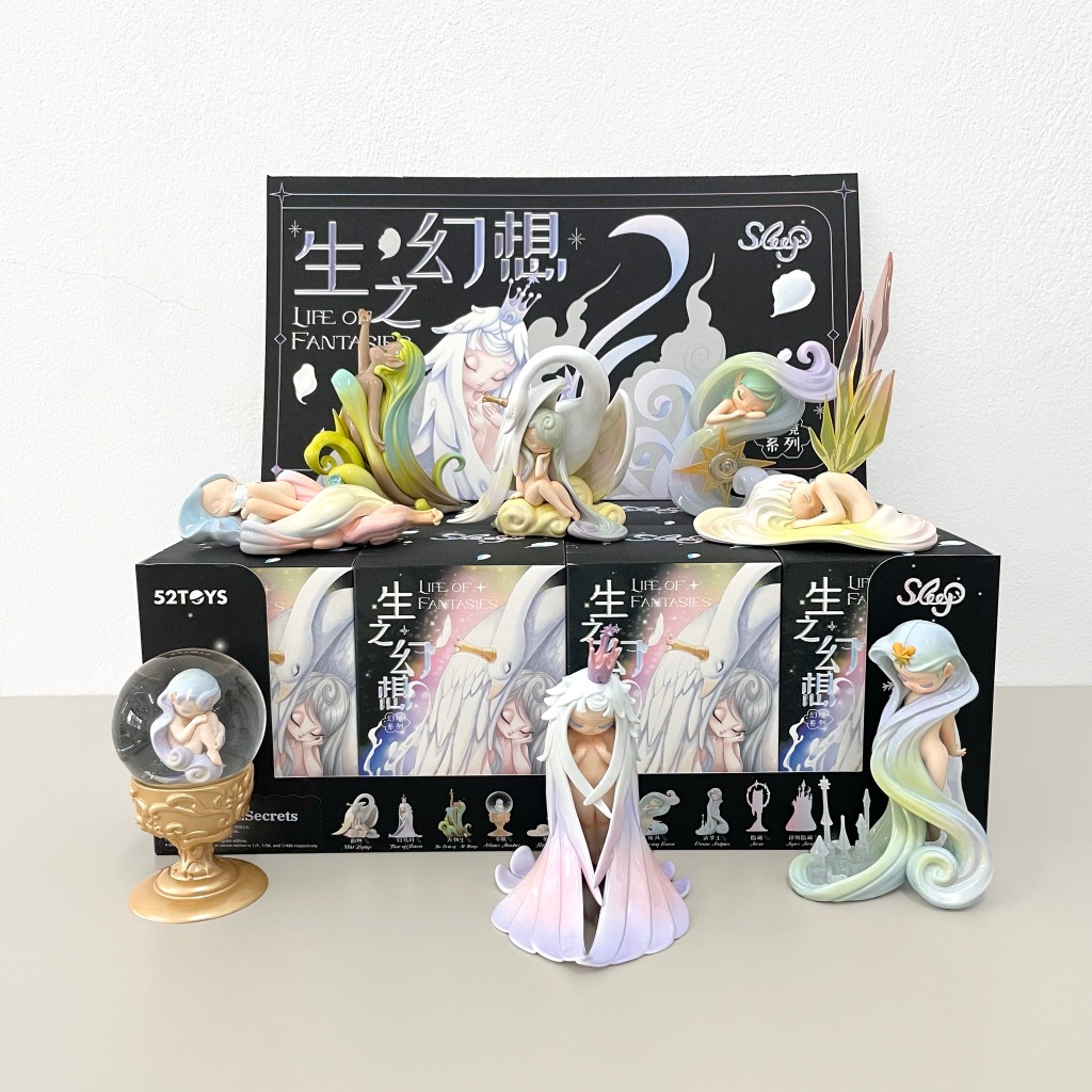 พร้อมส่ง แกะเช็คการ์ด SLEEP ELF Life Of Fantasies Series จากค่าย 52Toys