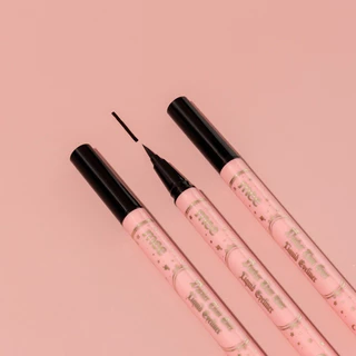 **No.1ขายดี อายไลเนอร์กันน้ำ Mee Darker Than Ever Liquid Eyeliner อายไลเนอร์พู่กัน กันน้ำ ติดทนมาก