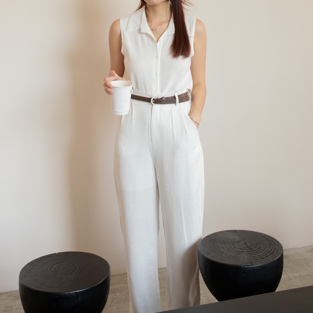 avo linen freesia pants 550.-  กางเกงขายาวผ้าลินินคอตตอน  เป็นอีกรุ่นที่ must have เลยย ทรงสวยใส่ง่า